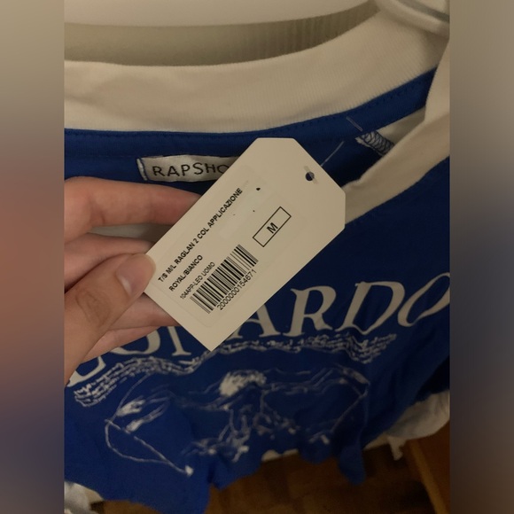 Italian Long Sleeve Shirt Medium NEW - Picture 4 of 6